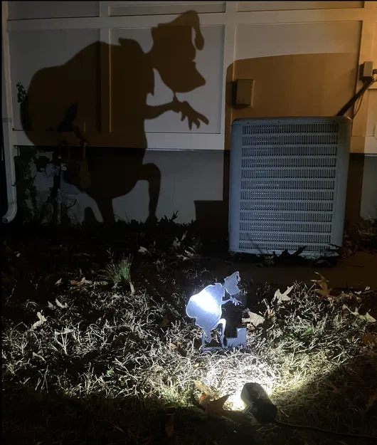 Hình bóng Grinch để Chiếu Niềm Vui - Image 1