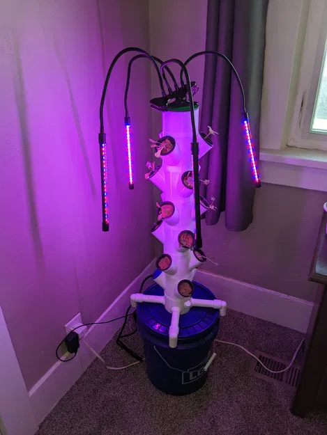 Tháp Thủy Canh Module Nâng Cấp - Gọn Hơn & Ổn Định Hơn - Image 5