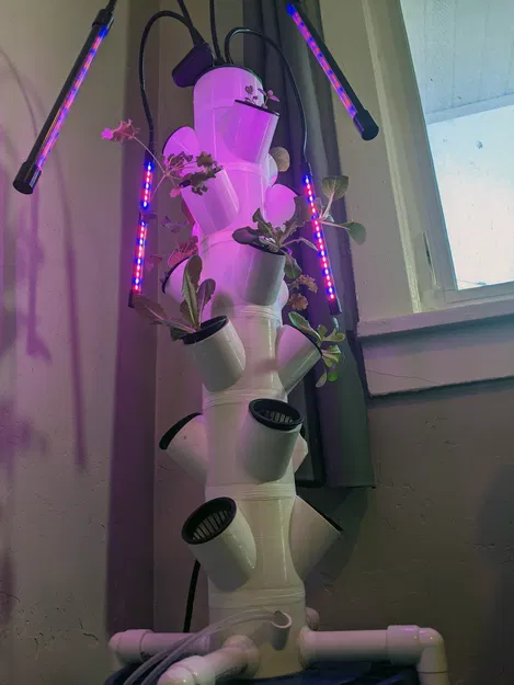 Tháp Thủy Canh Module Nâng Cấp - Gọn Hơn & Ổn Định Hơn - Image 10