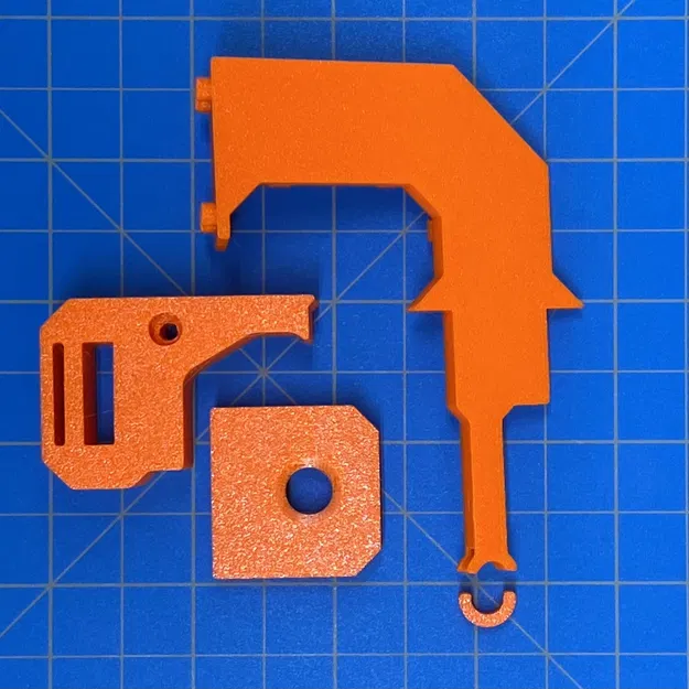 Giá đỡ Camera Pi Prusa MK3S (MK3S+) V2.1 Có Giảm Căng Cáp Trục X Tùy Chọn - Image 2