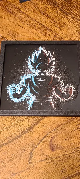 Goku Hueforge - Mô Hình In Màu Theo Yêu Cầu - Image 1