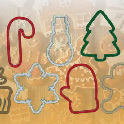 Khuôn Cắt Bánh Quy Giáng Sinh