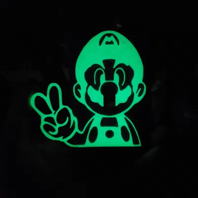 Ốp Công Tắc Đèn Ông Già Noel Dễ Thương Phát Sáng Trong Tối