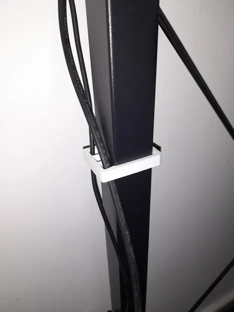 Kẹp Quản Lý Dây Cho Bàn Khung Thép Vuông 30mm V1 - Image 3