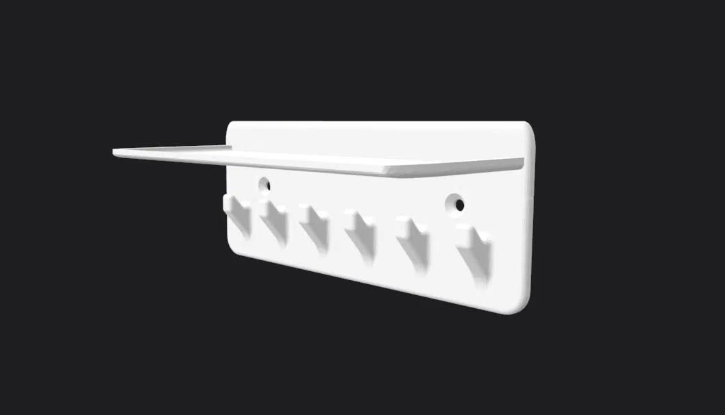 Móc Chìa Khóa 6 Móc Kèm Kệ - Image 1