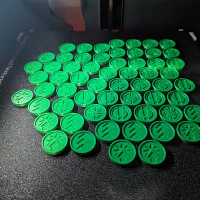 Legions Imperialis Tokens Có Vành Ngoài - Bản Remix