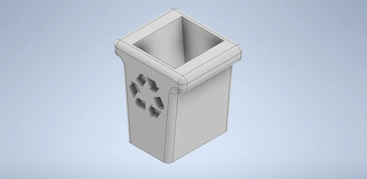 Thùng Rác Tái Chế Nhỏ - Image 2