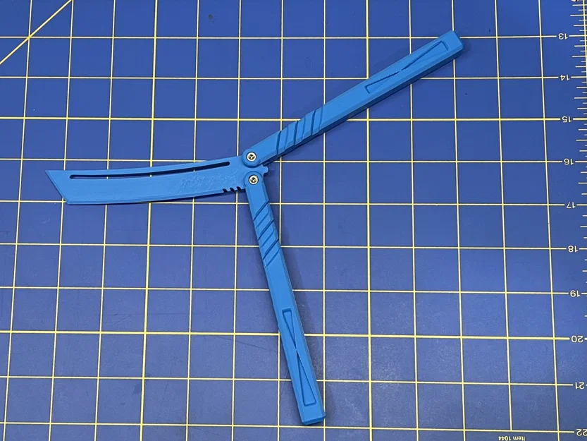 Dao Bướm Tanto Blade Balisong II - Image 1