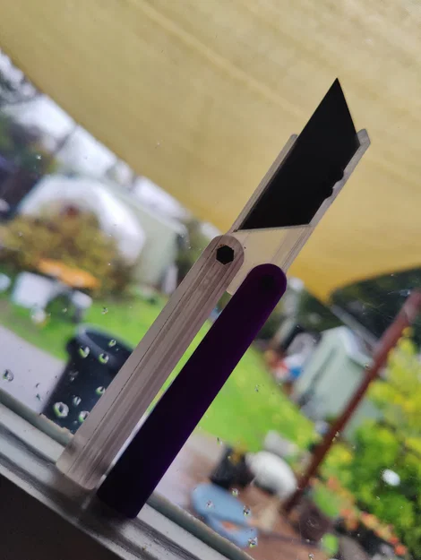 Dao Rọc Giấy Kiểu Balisong Cán Phẳng - Image 1