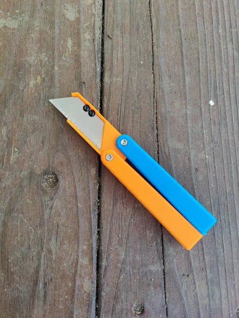 Dao Rọc Giấy Kiểu Balisong Cán Phẳng - Image 2