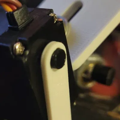 Nắp Servo MG995R/MG996R Có Trục Phụ Giả