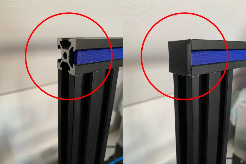 Nắp Bịt Đầu Ray V-Slot 20x20mm - Image 1