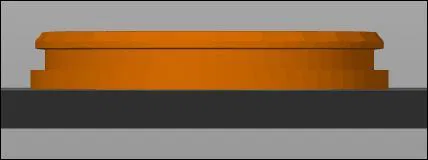 Ron Bịt Lỗ Hộp Pin Land Rover Defender 110 34mm - Image 2