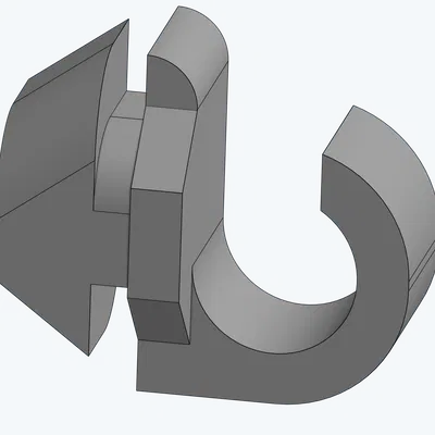 Móc giữ dây cho khung nhôm 2020