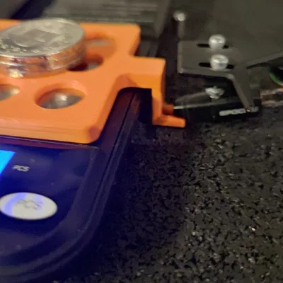 Cân chỉnh kim Tonearm bằng micro scale BW 500