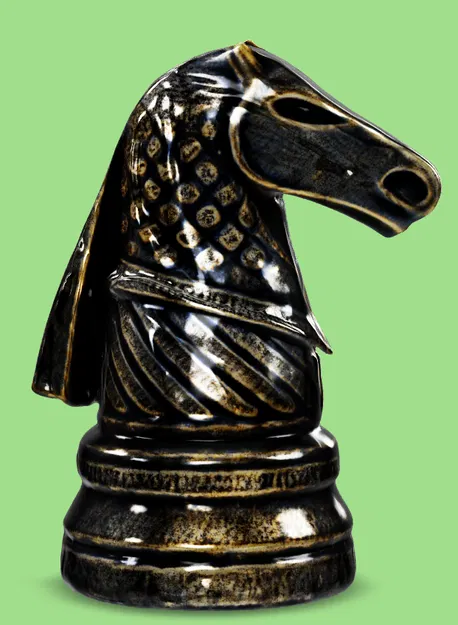 Mô Hình Vua Quân Cờ Vua 3D - Image 1