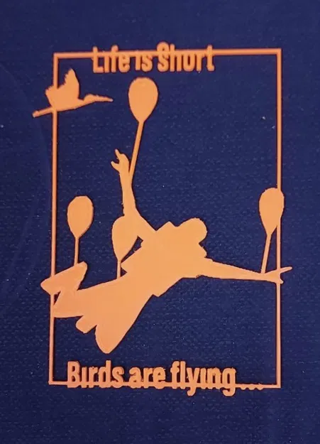 Tranh tường 2D / Cuộc đời ngắn, chim bay... / Cemal Süreya - Image 1