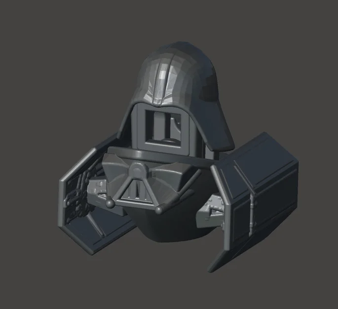 Thuyền Benchy Kiểu Máy Bay Tiêm Kích Của Chúa Tể Vader - Image 3
