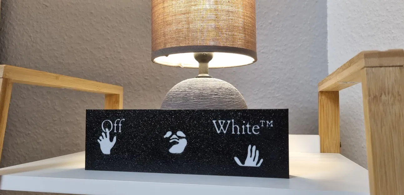 Off White - Đồ trang trí / trưng bày / logo - Image 2