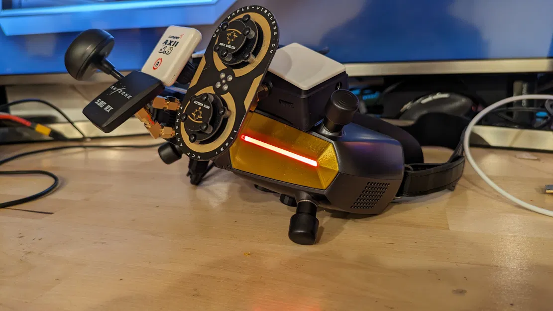 Nắp Đèn LED cho Kính Walksnail Goggles X HDZero và Steadyview X - Image 1