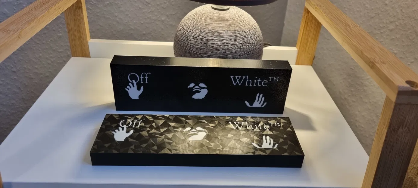 Off White - Đồ trang trí / trưng bày / logo - Image 3