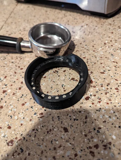 Phễu định lượng và WDT không rò rỉ cho rổ 58mm (có nam châm) - Image 1