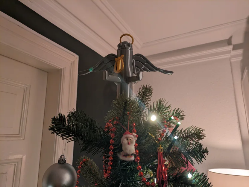 Chóp Cây Thông Noel Hình Dickbutt Thiên Thần - Image 3