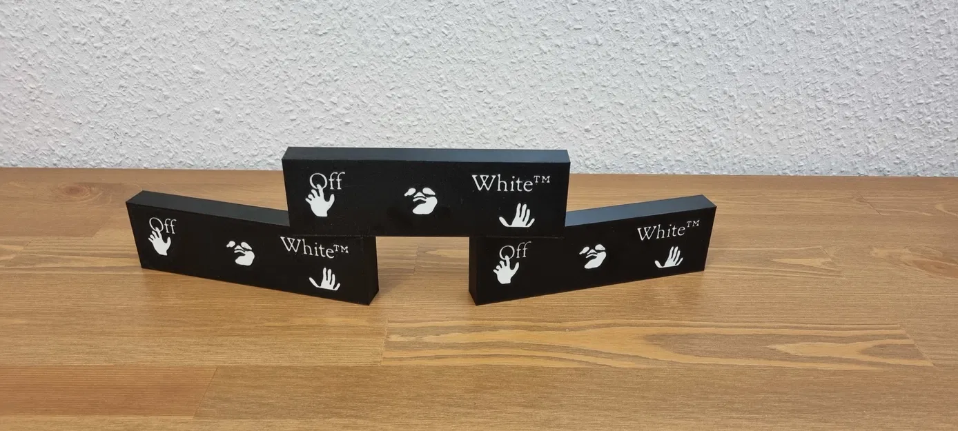 Off White - Đồ trang trí / trưng bày / logo - Image 5