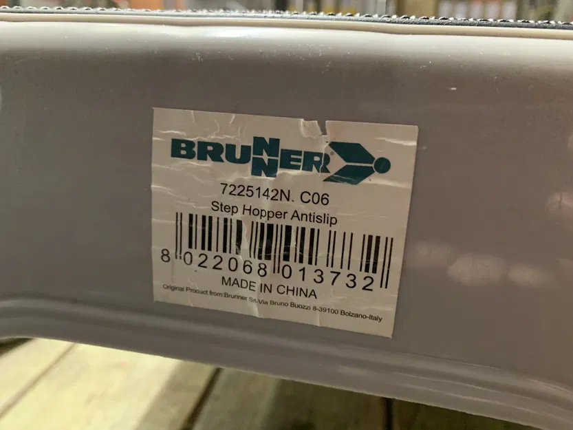 Chân đế cao su Ghế đẩu / Bậc thang Brunner - Image 4