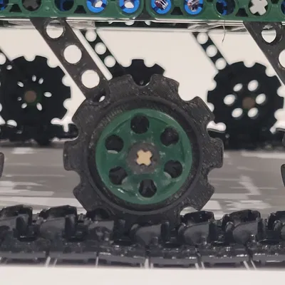 Bánh xe caterpillar LEGO đã chỉnh sửa