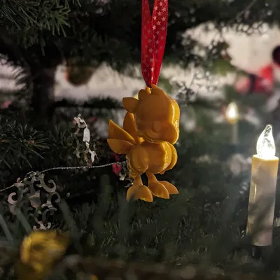 Móc Trang Trí Cây Thông Noel Chibi Chocobo
