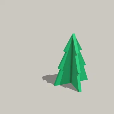 Cây Thông Noel Đơn Giản