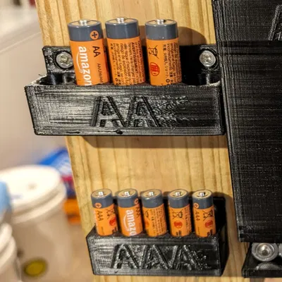 Giá Đỡ Pin AAA Đơn - Gắn Tường