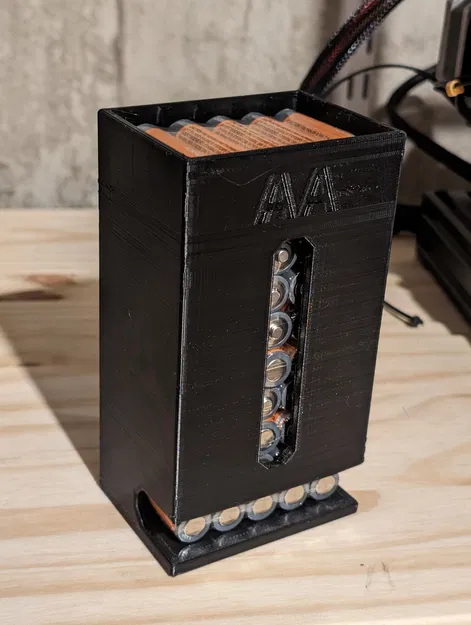 Hộp Đựng Pin AA Treo Tường - Image 1