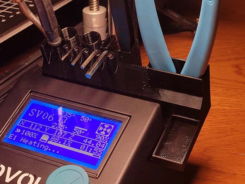 Hộp trưng bày / Kệ giữ dụng cụ cho Sovol SV06 - Image 1