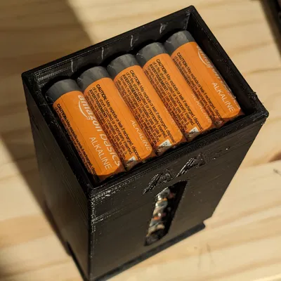 Hộp Đựng Pin AA Treo Tường