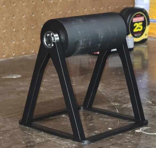 Giá đỡ cuộn dây 1kg trở xuống dùng vòng bi patin 608 - Image 2