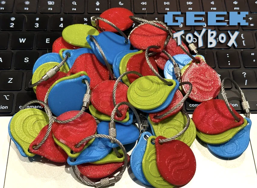 Móc khóa đồng xu NFC NTAG215 25mm/1" - Image 3