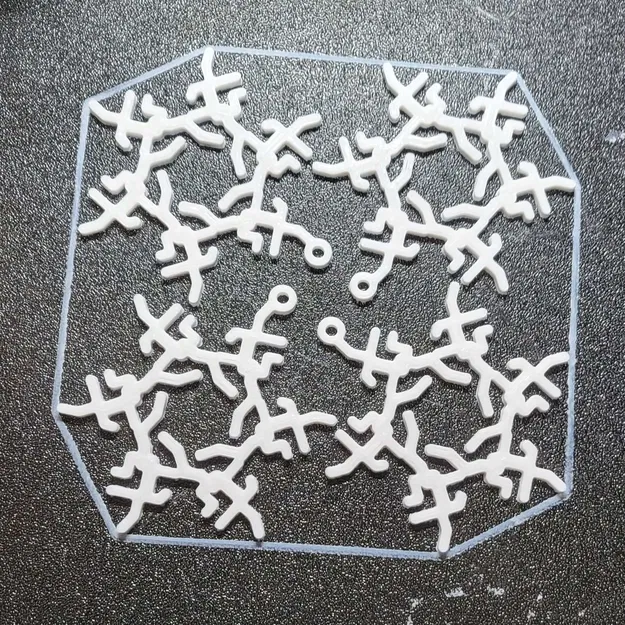 Đồ Trang Trí Bông Tuyết Bản Đồ Xe Buýt Portland, OR - Image 2