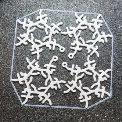 Đồ Trang Trí Bông Tuyết Bản Đồ Xe Buýt Portland, OR