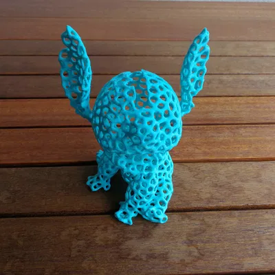 Heo đất Stitch voronoi