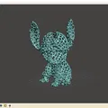 Heo đất Stitch voronoi - Thumbnail 2