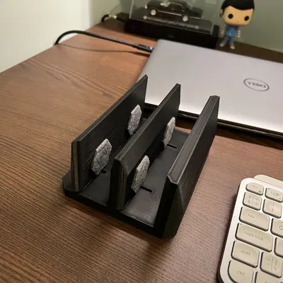 Chân Đế Đứng 2 Laptop Kiêm Giá Đỡ