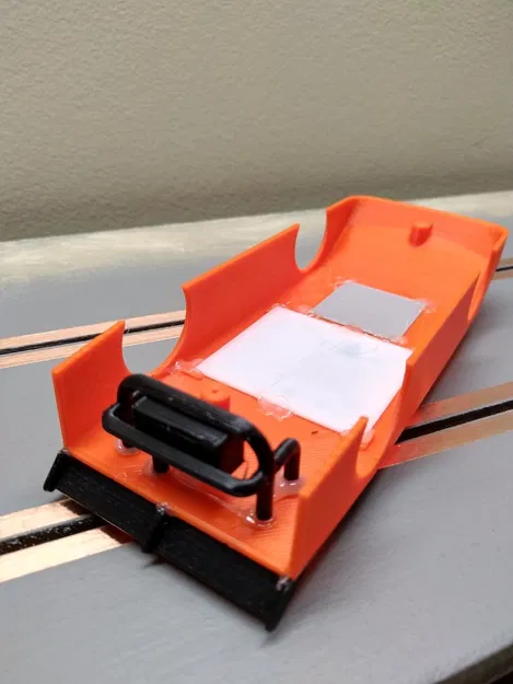 Thân xe và Khung gầm Xe Slot Car Dirt Late Model Tỷ lệ 1/32 - Image 2