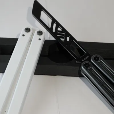 Khuôn Huấn Luyện Balisong (Dao Bướm) Gridfinity