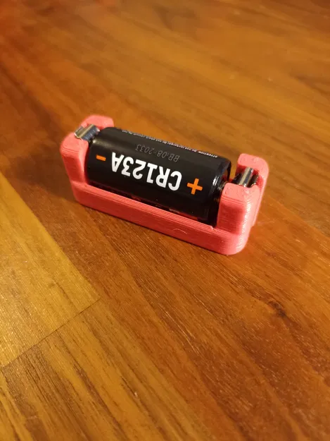 Hộp Đựng Pin CR123A Đơn Giản - Image 1