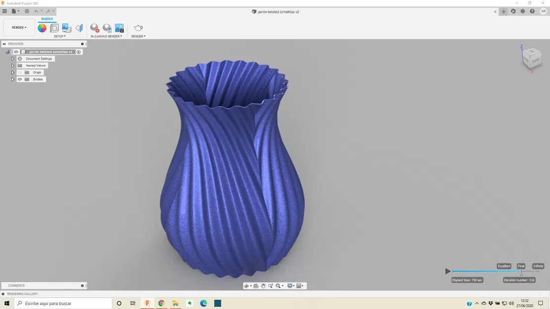Bình Xoắn Đối Xứng - Image 3