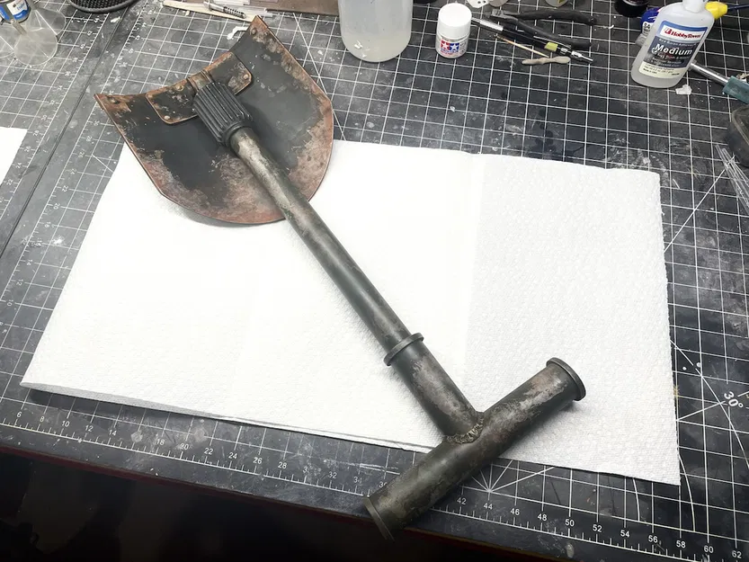 Mô hình Đạo cụ Tỷ lệ thật Bộ Kỹ Sư Chiến Tranh Krieg - Image 3