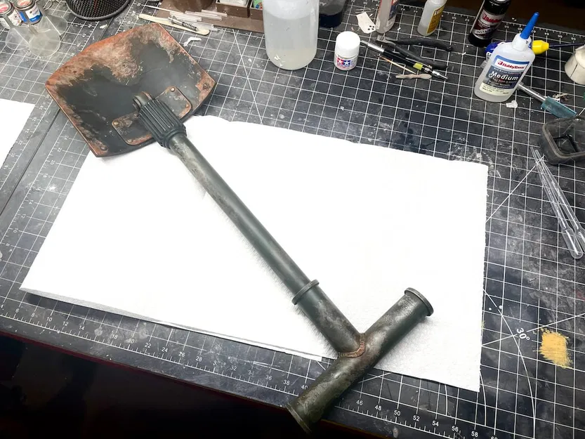 Mô hình Đạo cụ Tỷ lệ thật Bộ Kỹ Sư Chiến Tranh Krieg - Image 4