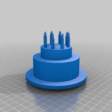 Bánh Kem Sinh Nhật 2 Tầng Xinh Xắn